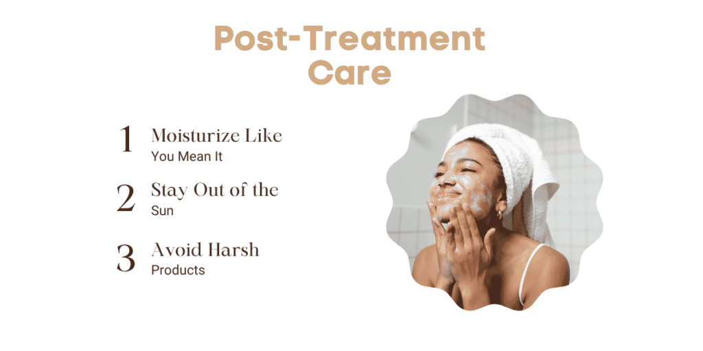 Post treatment care after Laser Hair Removal for Sensitive Skin